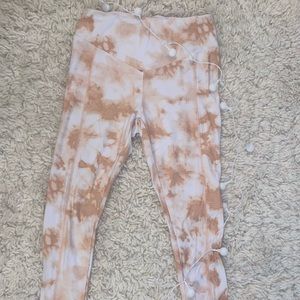 Ultra Flirt pink & white tie dye